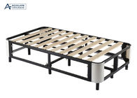 Modern Queen Size Platform Metal Box Bed Frame